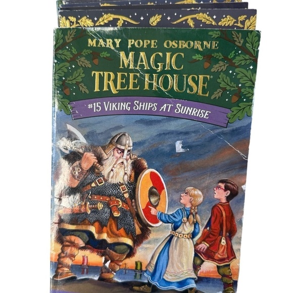 Magic Tree House Books by Mary Pope Osborne #’s 1, 15, 23, 24, 25, 26, 27, 31 - Picture 6 of 11